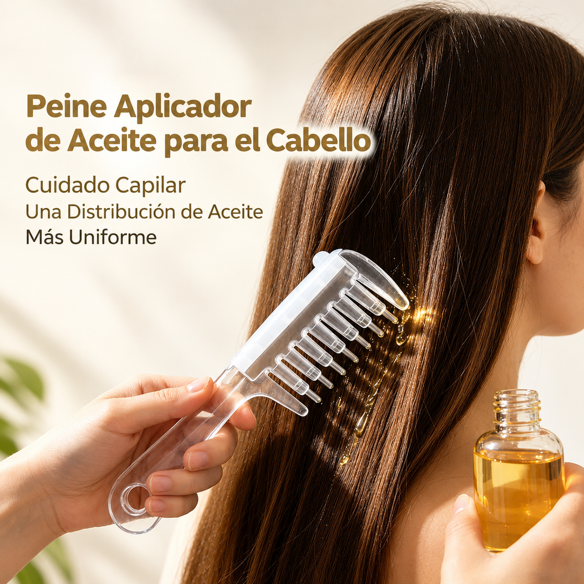 NutriGlow™ - Aplicador Capilar de Precisión